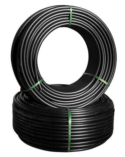 SIDDHI ROUND ONLINE PLANE DRIP IRRIGATION PIPE LATERAL FOR PLANT GARDENING ROLL 0.4MM THICKNESS LENGTH- 300 METER