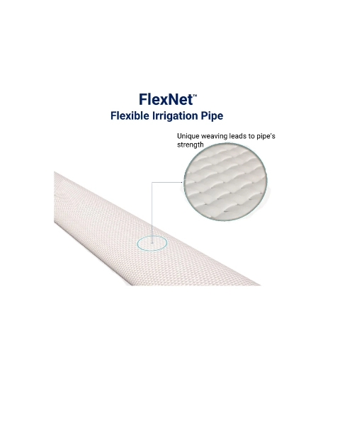 NETAFIM FLEXNET FLEXIBLE IRRIGATION PIPE FXN 3" BLANK 50M IND