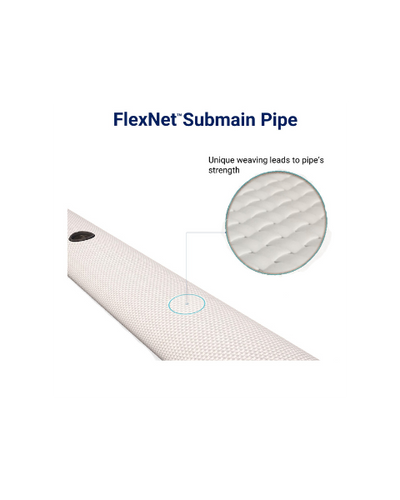 NETAFIM FLEXNET SUBMAIN PIPE FXN 4" 1/2" CONN 1.20M 50M IND