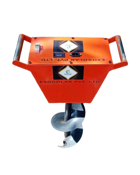 Exosolar Battery Operated Earth Auger