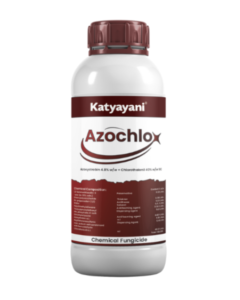 Katyayani Azochlo Star (Azoxystrobin 4.8% w/w + Chlorothalonil 40% w/w SC) Fungicides