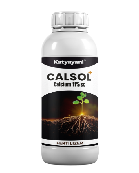 Katyayani Calsol Plus | Calcium 11% SC | Liquid Fertilizer - Fertilizers