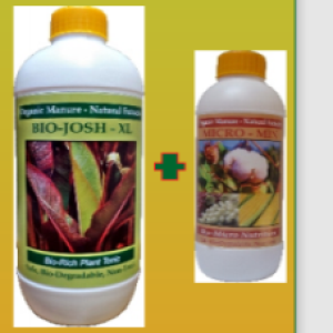 BIO JOSH XL GROWTH BOOSTER + MICRO MIN COMBO (SOIL ENHANCER)