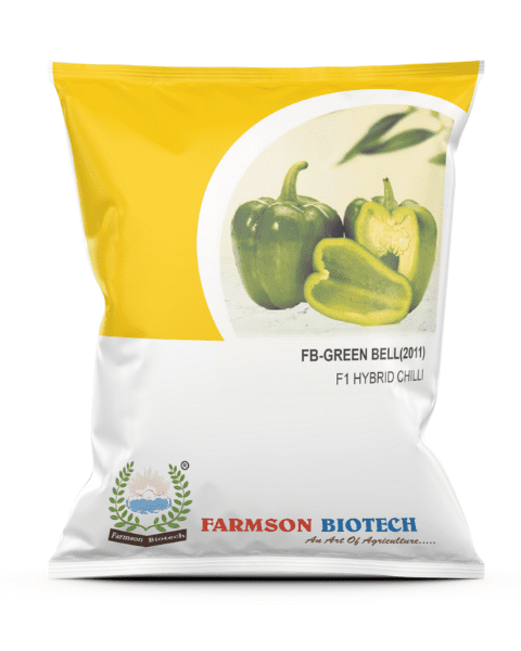 FARMSON FB-GREEN BELL(2011) F1 HYBRID CHILLI SEEDS