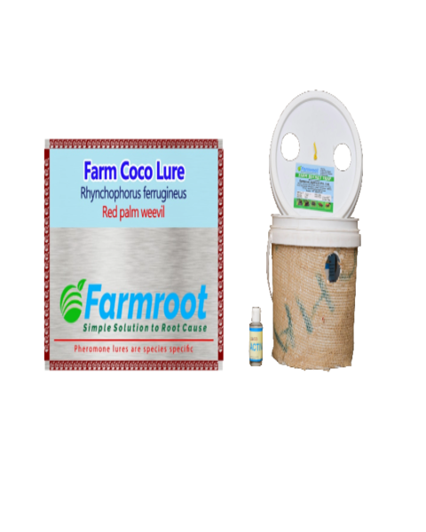 FARMROOT FARM RED PALM LURE (RPW)ACTIVATOR WITH BUCKET TRAP