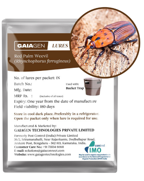 GAIAGEN PHEROMONE LURE FOR RED PALM WEEVIL