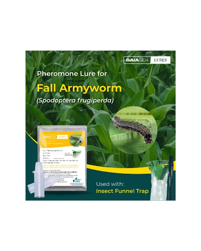 GAIAGEN FALL ARMYWORM LURE & INSECT FUNNEL TRAP COMBO PACK