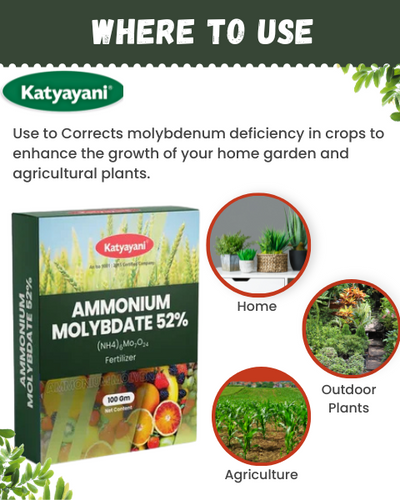 KATYAYANI AMMONIUM MOLYBDATE 52% - FERTILIZER