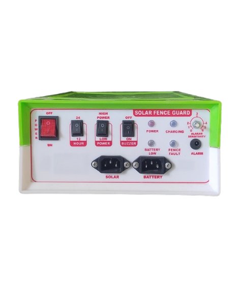URJA 15 KV URJA POWER ABS BODY ZATKA MACHINE / FENCE ENERGIZER FOR  50 ACRE AREA WITH CABLE AND 2 PIECE WARNING BOARDS
