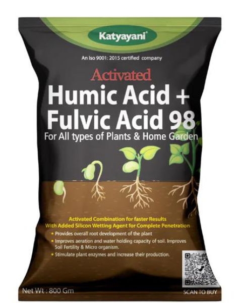 KATYAYANI ACTIVATED HUMIC ACID, FULVIC ACID FERTILIZER