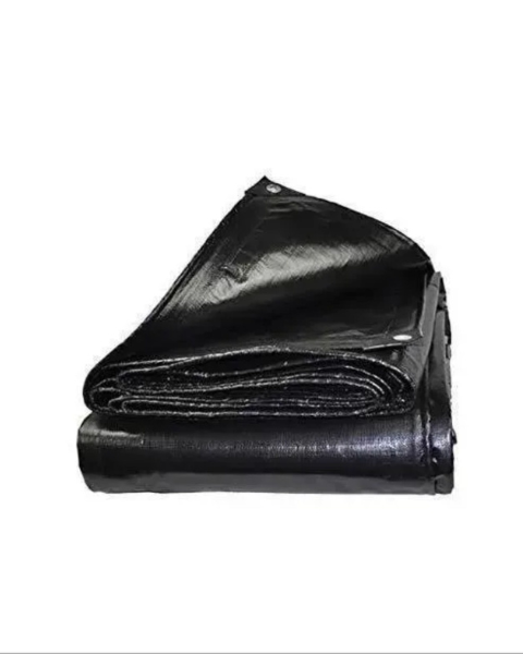 Shelter regular HDPE tarpaulins black- 250 GSM