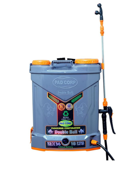 PAD Corp Double Bull 12 Volts X 14 Ampere Lithium-ion Double Motor Battery Sprayer-18 L