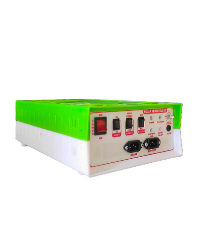 URJA 15 KV URJA POWER ABS BODY ZATKA MACHINE / FENCE ENERGIZER FOR  50 ACRE AREA WITH CABLE AND 2 PIECE WARNING BOARDS