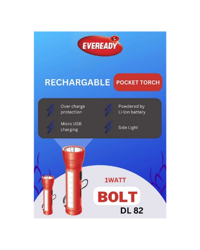 BOLT RECHARGABLE TORCH