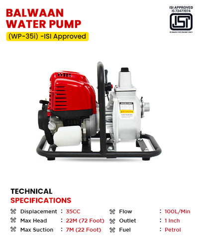 BALWAAN WATER PUMP WP-35I