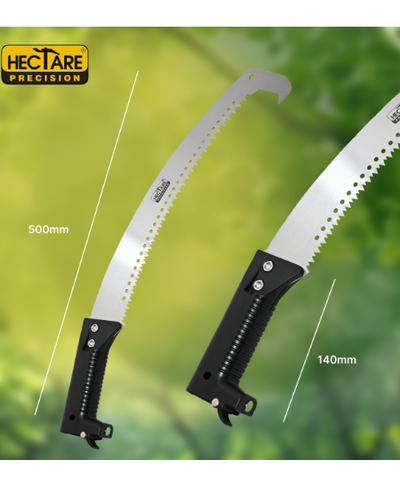 Hectare Precision Q'neck Pruning Saw 15 inch blade Double serrated saw