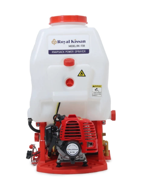 ROYAL KISSAN KNAPSACK POWER SPRAYER 2-STROKE TU26 ENGINE 1.2HP 7000 RPM-RK-PSA-26