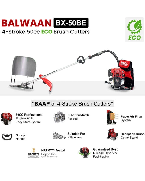 BALWAAN BACK PACK BX-50BE BRUSH CUTTER-ECO