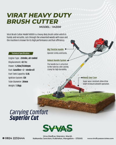 VIRAT BRUSH CUTTER 42.7CC