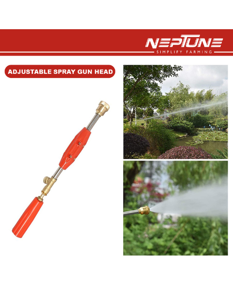 Neptune NPW-50 Portable Power Pressure Sprayer | 35 CC Petrol Engine with 4 Stroke Advanced Technology