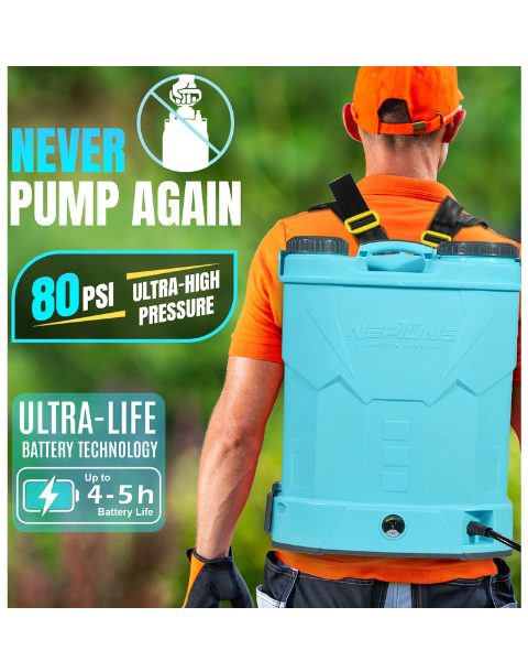 Neptune BS-12 Battery Sprayer – 16L, 12V for Agriculture & Garden Use