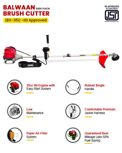 BALWAAN BRUSH CUTTER-SIDE PACK BX-35I