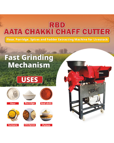 RBD CHAFF CUTTER WITH AATA CHAKKI