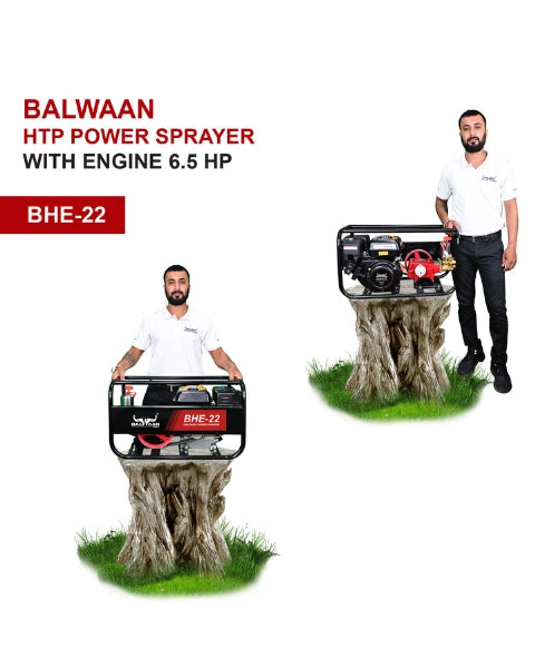 BALWAAN BHE-22 HTP WITH ENGINE 6.5HP SPRAYER PUMP