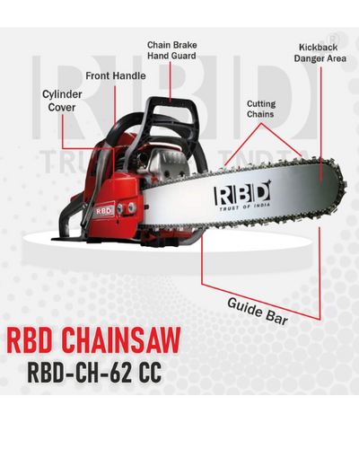 RBD 62cc Chain Saw