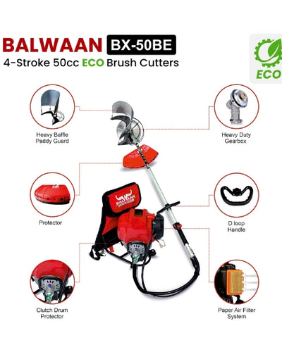 BALWAAN BACK PACK BX-50BE BRUSH CUTTER-ECO