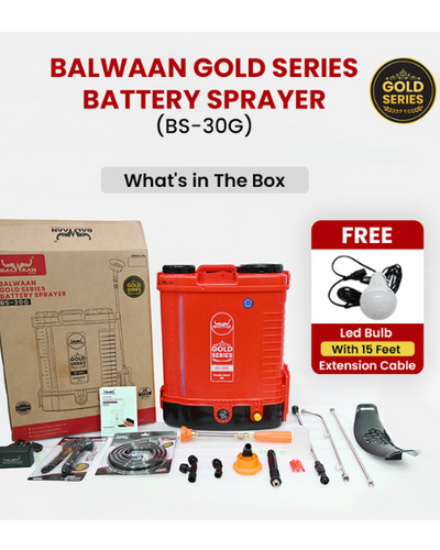 BALWAAN GOLD SERIES BS-30G DOUBLE MOTOR BATTERY SPRAYER