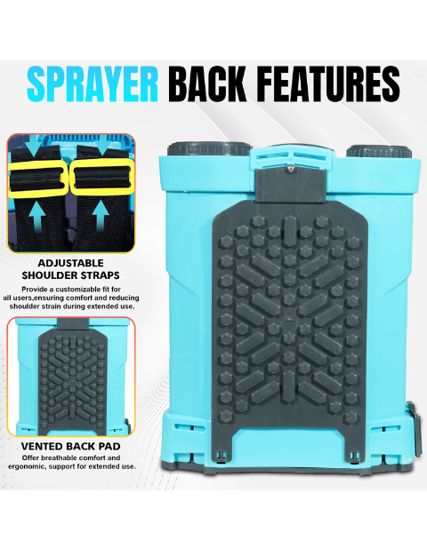 Neptune BS-12 Battery Sprayer – 16L, 12V for Agriculture & Garden Use