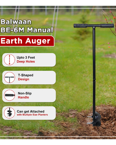 Balwaan BE-6M Manual Earth Auger