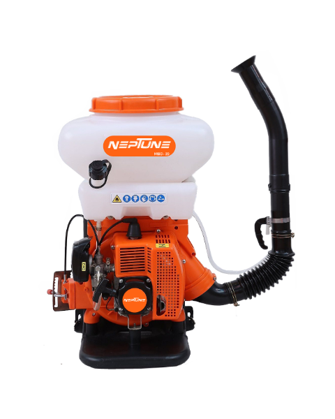 Neptune MBD-20 2 in 1 Knapsack Mist Blower, Powder Duster and Sprayer | 2-Stroke 31cc Petrol Engine | 20-Litre Tank Capacity