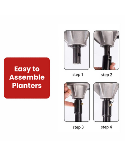 6 Inches Double Spiral Planter for Earth Auger