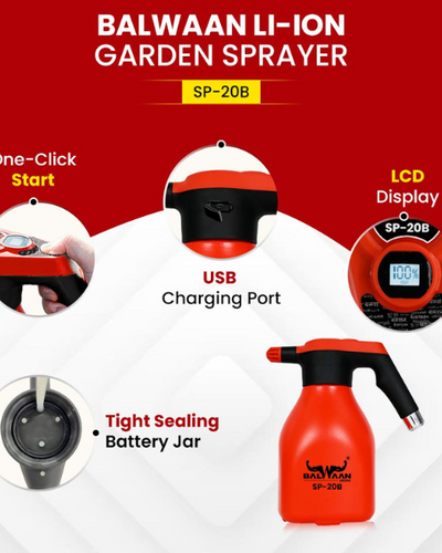 BALWAAN SP-20B LI-ION BATTERY SPRAYER (2L)