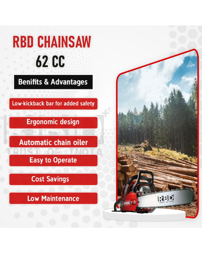 RBD 62cc Chain Saw