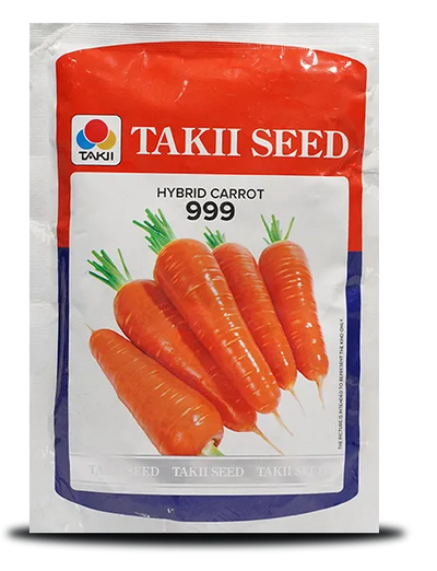 TAKII 999 HYBRID CARROT SEEDS