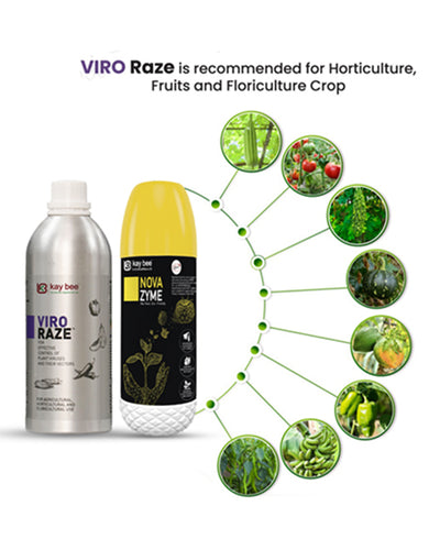 Viro Raze & Nova Zyme Virus Control & Plant Growth Regulator Combo