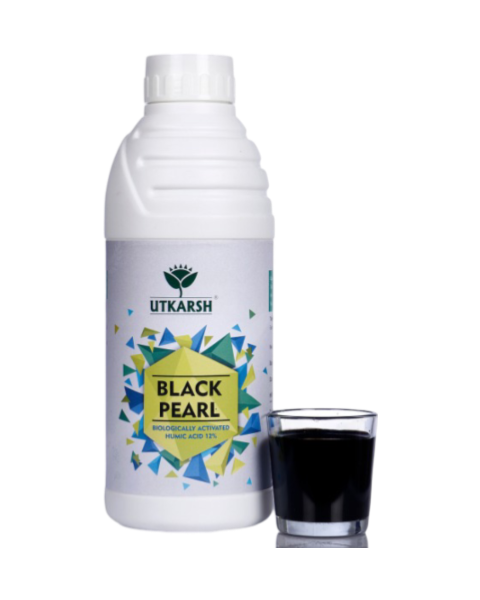 UTKARSH BLACK PEARL – L (BIOLOGICALLY ACTIVATED HUMIC ACID 12%) BIOSTIMULANT