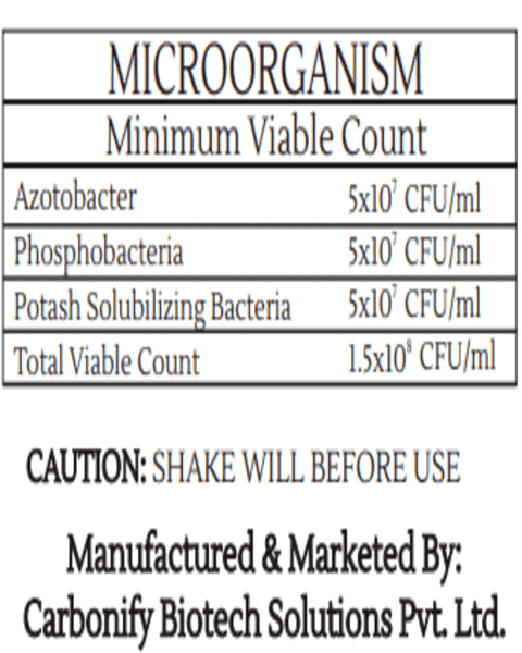 CARBONIFY LIQUID CONSORTIA