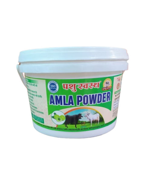 PASHU SVASTH Amla Powder (Boost Vitamin C for Cattle) Feed Supplements