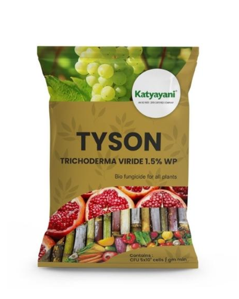 Katyayani Tyson (Trichoderma Viride 1.5% w.p) - Powder Bio Fungicides