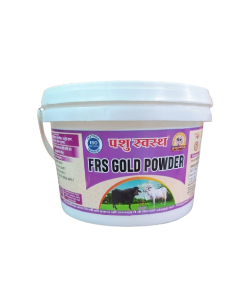 PASHU SVASTH FRS GOLD POWDER (Fight Phosphorus Deficiency in Cows & Buffalo) Feed Supplements