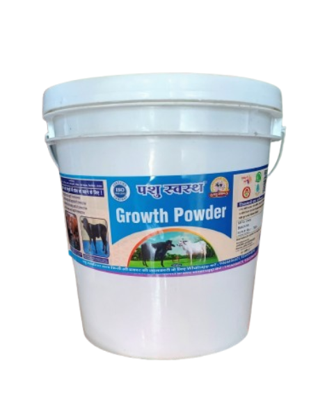 PASHU SVASTH Growth Powder For Growth and Increase the Body Weight of Calves, Heifers, and Small Animals Feed Supplements