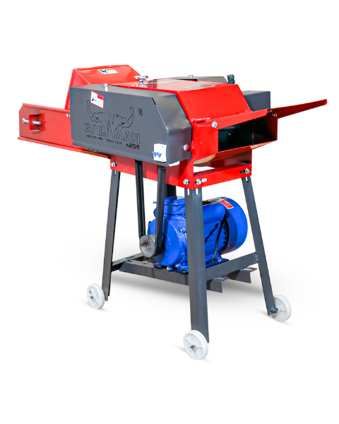 BALWAAN CHAFF CUTTER CH-320 (WITH GEAR | MOTOR & CONVEYOR BELT)
