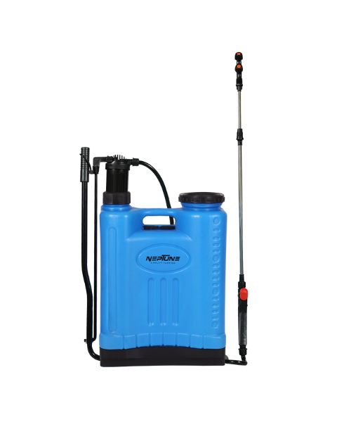 नेपच्यून सिम्प्लीफाइ फार्मिंग- नेपसेक स्प्रैयर-(16 लीटर छमता) HDPE टैंक और 2 सेट नॉजल के साथ 