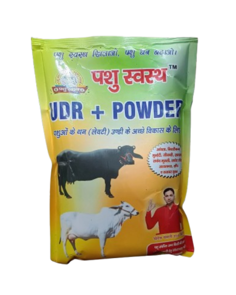 PASHU SVASTH UDR+ POWDER Development Powder for Cow & Buffalo Feed Supplements
