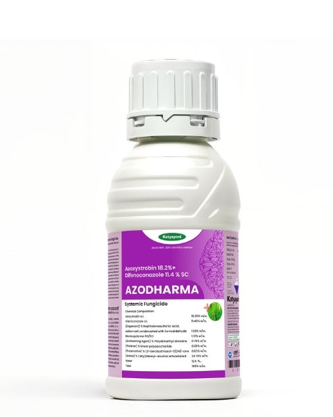 Katyayani Azodharma Fungicide (Azoxystrobin 18.2% + Difenoconazole 11.4% SC)