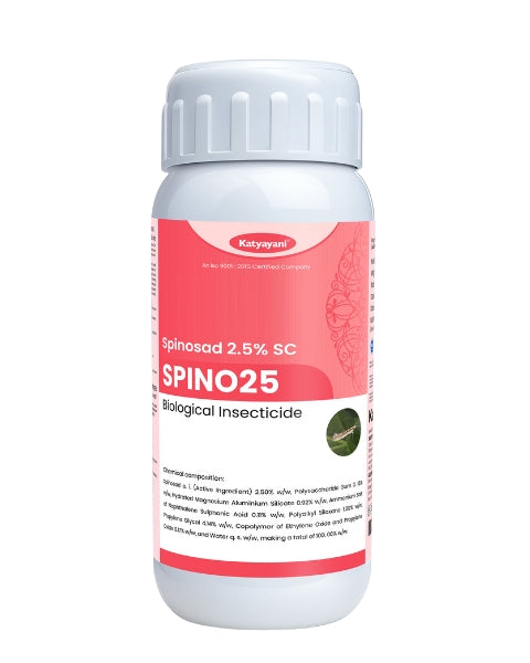 Katyayani Spino 25 (Spinosad 2.5% SC) – Effective Insecticide for Pest Control
